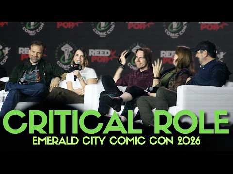 Chaos with the cast of Critical Role: Full Panel at Emerald City Comic Con 2026 [Comic Cons]
