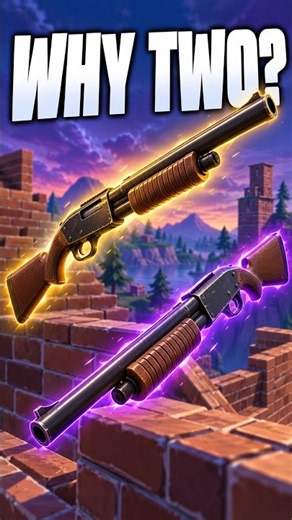 Why He Carried TWO Pump Shotguns #fortnite