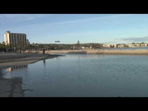 Coastal flood warning hits San Diego as high tides send bay water into Mission Beach yards