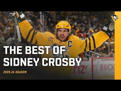 Sidney Crosby's 2025.26 Season Highlights | Pittsburgh Penguins