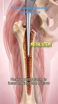 Total hip replacement procedure. #hipreplacement #totalhipreplacement