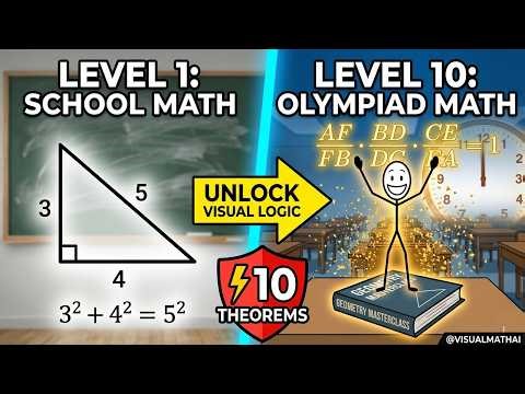 The 10 Triangles Theorems Every Math Olympian Has Memorized!