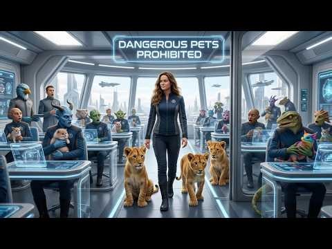 Council Banned “Dangerous Pets” From Class — Every Alien Brought Puppies, The Human Brought Cubs
