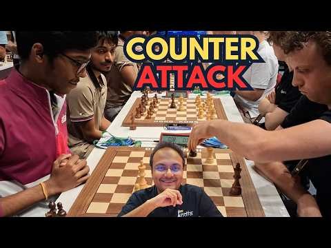 There is no defence, only counter attack | Praggnanandhaa vs Niemann