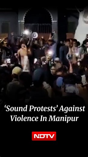 Manipur Sound Protests: Thousands Bang Utensils, Blow Horns Against Increasing Violence In The State