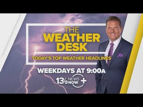The Weather Desk: NC 12 update, Halloween forecast and national weather outlook