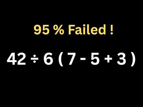 Only 1% Can Solve This Math Problem!