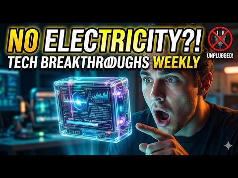 A Computer With NO Electricity? The Biggest Tech Breakthroughs This Week
