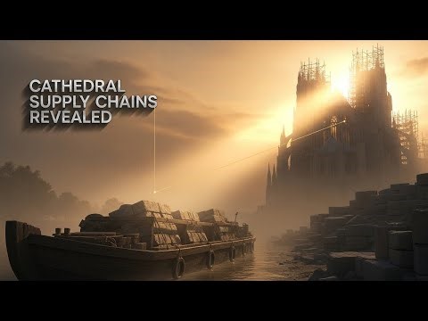 How Medieval CATHEDRALS Stayed Supplied for Decades Without Modern Logistics