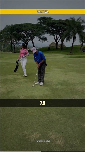 Presidents Cup 2026: Internationals Lead 3 Points After Day 3 #Shorts
