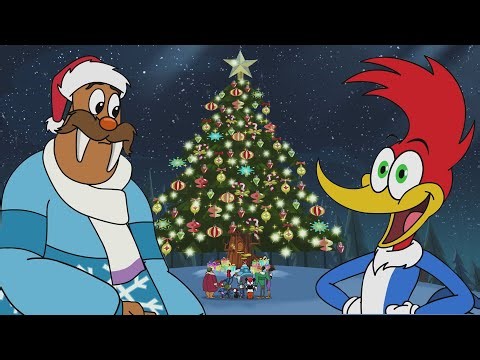 Woody and Wally Decorate a Christmas Tree! 🎄 | Woody Woodpecker