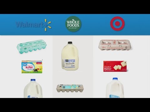 Where to find the cheapest groceries? We test 12 everyday items at Walmart, Target and Whole Foods