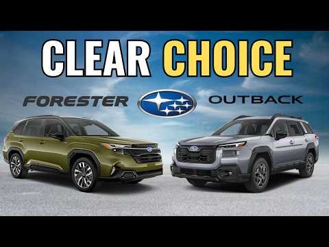 2026 Subaru Forester vs Subaru Outback || Close, But One Clear Winner