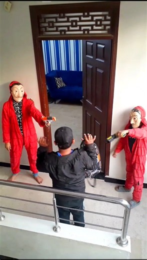 Money Heist Attack A Boy #shorts