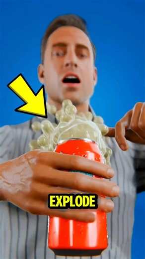 The Right Way to Open a Shaken Soda Can