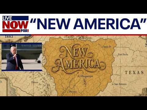 Trump shares map that renames New Mexico as New America
