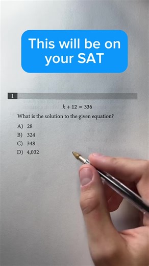 Can you solve this SAT math problem? Comment