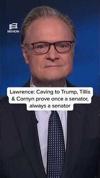 Lawrence: Caving to Trump, Tillis & Cornyn prove once a senator, always a senator