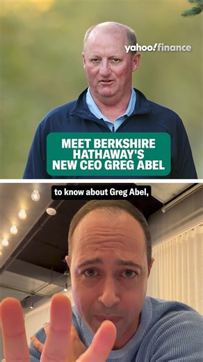 Yahoo Finance on Instagram: "It's Greg Abel's first day on the job. Here are four things to know about the new Berkshire Hathaway CEO."
