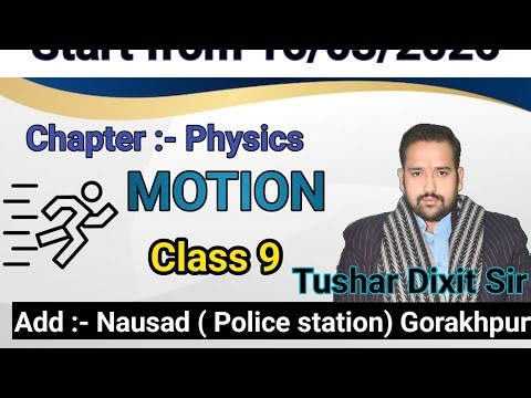Class 9 motion Physics 
