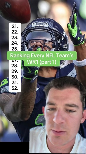 Ranking Every NFL Team’s WR1 (part 1) #sports #sportstiktok #nfl #nfldraft #nflfootball