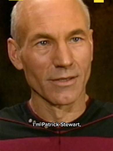Remembering Patrick Stewart, who made it his mission to go where no man had gone before as Captain Jean-Luc Picard in 'Star Trek: The Next Generation.' #patrickstewart #startrek #startrekthenextgeneration #jeanlucpicard
