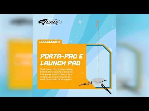 Review: Estes 2238 Porta Pad E Launch Pad, Flying-Rocket-Model Launch Pad, Rocket Model Kit Ac...