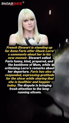 French Stewart Defends Anna Faris After Chuck Lorre’s Harsh Mom Memoir Comments #Short