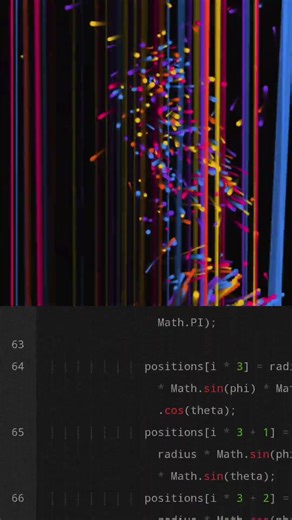 HTML/CSS Particles that look AMAZING #coding