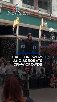 Sparks Street hosts international busker festival