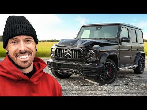 I BOUGHT A WRECKED MERCEDES G WAGON & REBUILT IT IN 6 DAYS