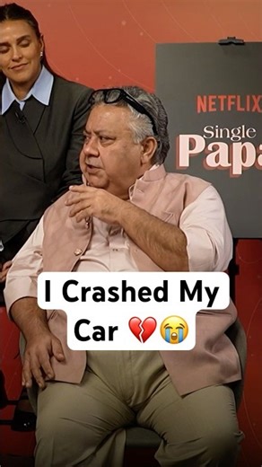 Manoj Pahwa 🤣 Reveals FUNNY Story Of Crashing Dad's Car On Road 🫣😥 #shorts #funny #memes