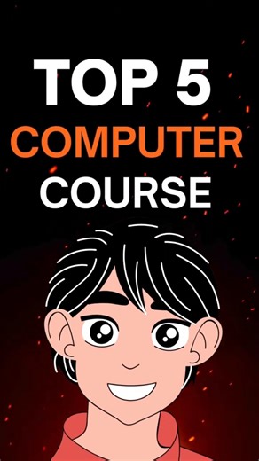 🖥️ TOP 5 Computer Course 2026 🔥 #shortsviral #career #computercourse #computerskills #bestcourses