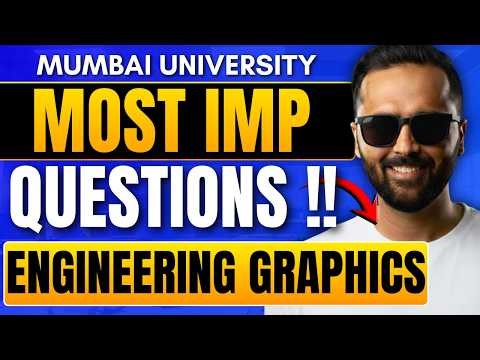 Most Important Question Engineering Graphics |Sem 02|Mumbai University|Pradeep Giri
