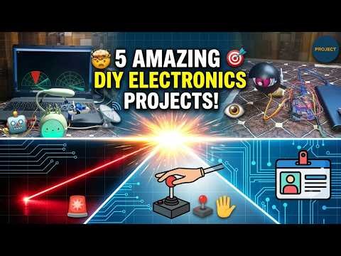 5 Cool Arduino & Electronics Projects That Actually Work! 📡🚨| Ultimate DIY Electronics Compilation |