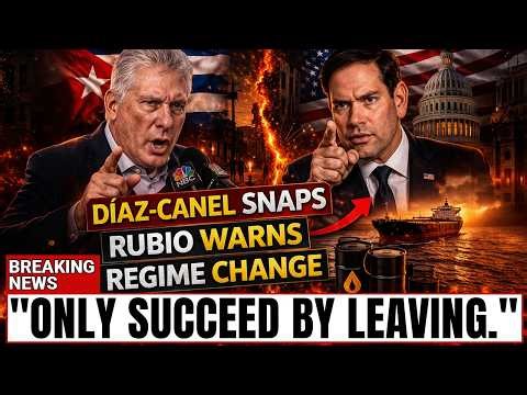 Díaz-Canel Went on American TV to Save Cuba. It Backfired — And Rubio Just Proved Why