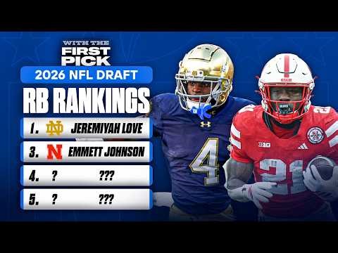 Who Is the Best RB Prospect After Jeremiyah Love? | FINAL 2026 NFL Draft RB Rankings