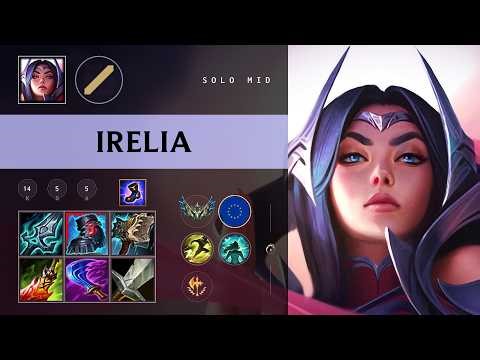 Irelia Mid vs Twisted Fate - EUNE Challenger Patch 26.08