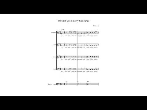 We Wish You a Merry Christmas – SAB Choir | Choral Sheet Music