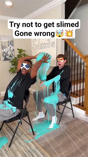 Try not to get slimed🤯💥#shorts #youtubeshorts #video