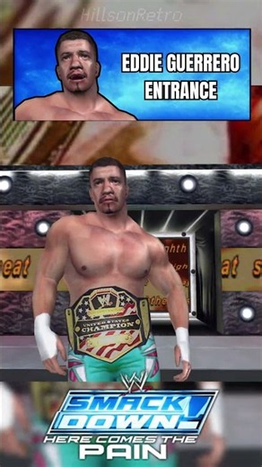 Eddie Guerrero Entrance | WWE SmackDown! Here Comes the Pain #wwe #smackdown #gaming