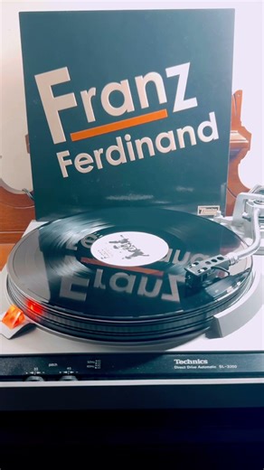 Franz Ferdinand on Vintage Vinyl #technics #recordplayer #turntable #franzferdinand