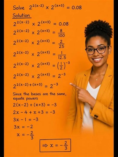 Exponential Equation