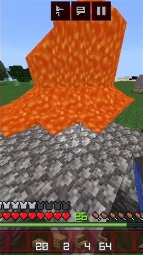 Minecraft Funny Bug In Bedrock. Mojang Fix Bedrock#viral #minecraft #minecraftbedrock #shorts