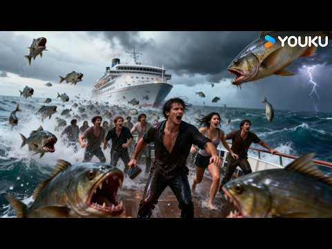 PIRANHA SWARM! 🩸 The feeding frenzy begins!| Snake | YOUKU MONSTER MOVIE
