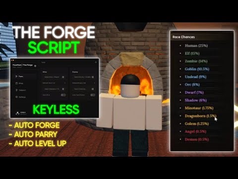 [NEW] THE FORGE Script - PASTEBIN 2025, AutoFarm, Auto Forge, Ore Skipper, Kill Aura & WalkFarm 🎯⚡