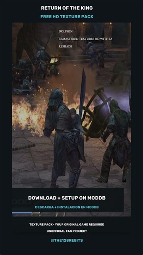 Return of the King — Cirith Ungol HD texture comparison | Free pack
