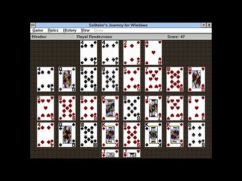 Solitaire's Journey - Royal Rendezvous [Windows 3.1 Longplay] (1998) Andrew Visscher