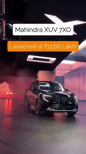 Mahindra XUV 7XO Price in India starts @ ₹13.66 lakh!