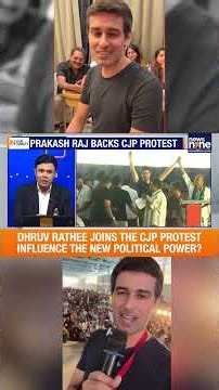Dhruv Rathee, Prakash Raj Join CJP Protest In Bengaluru | Is SIR Row Fueling Influencer Politics?